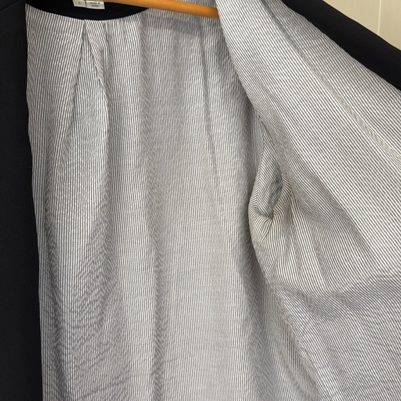 Anthropologie Cornerstone Cartonnier Open Front Blazer | Black | Large | EUC - Picture 7 of 8